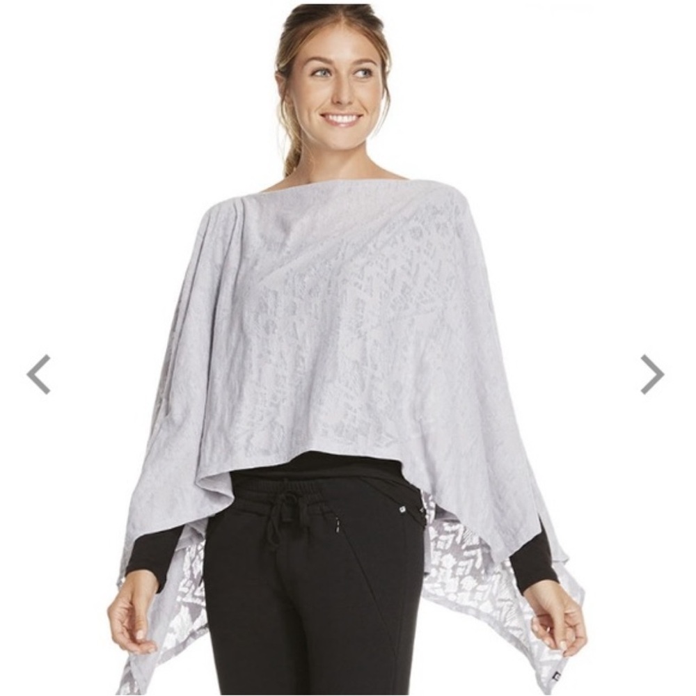 Fabletics The Lily Scarf Poncho Shrug